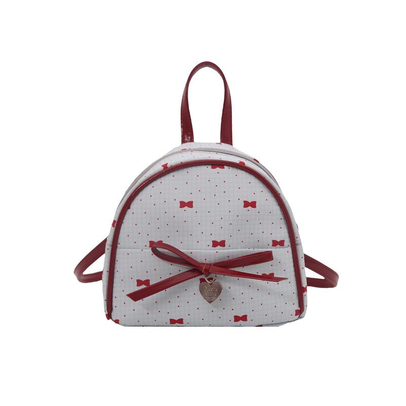 College style women s backpack 2 new summer fashion bow small backpack shopping commuter bag