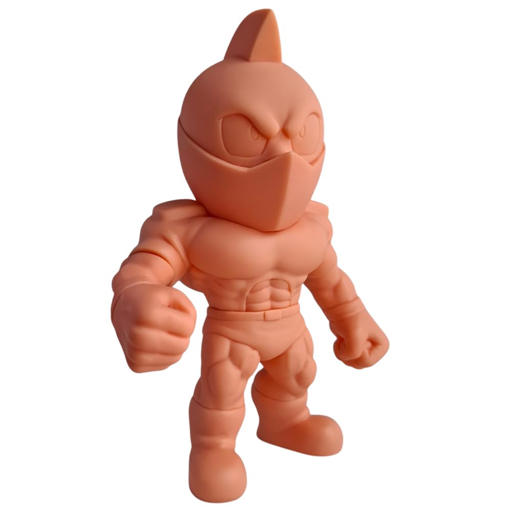 

CJ Cyclone Joe Character Figure KinColle 36 Kinnikuman Suguru Combat Suit Face Guard Original Skin Soft Approximately 160mm Unpainted Finished Figure
