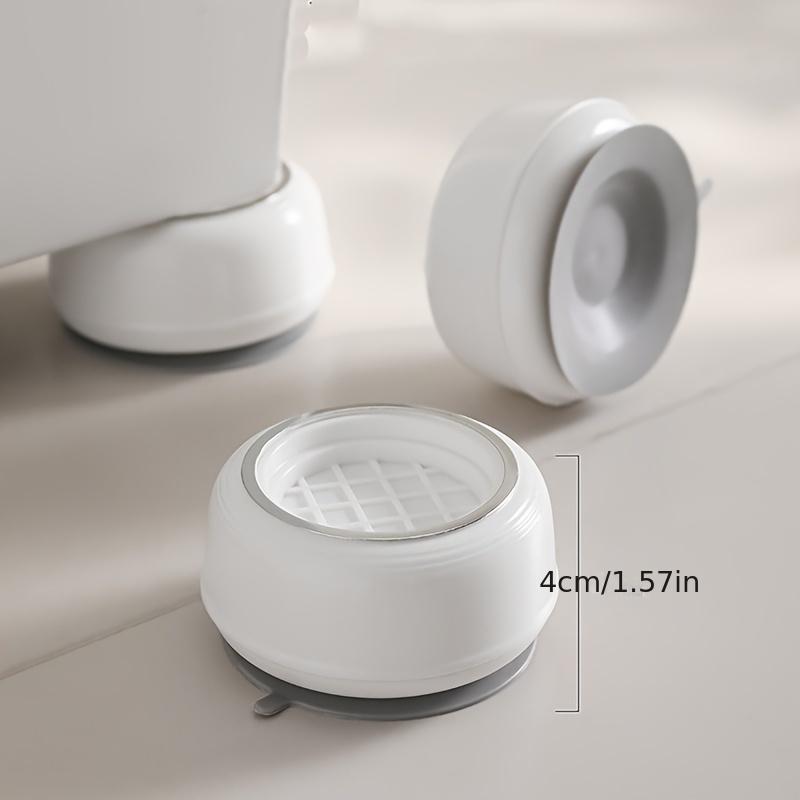 4pcs Washing Machine Base Furniture Foot Increase Base Washing Machine Shockproof Silent Mat Noise Reduction Suction Cup Pad