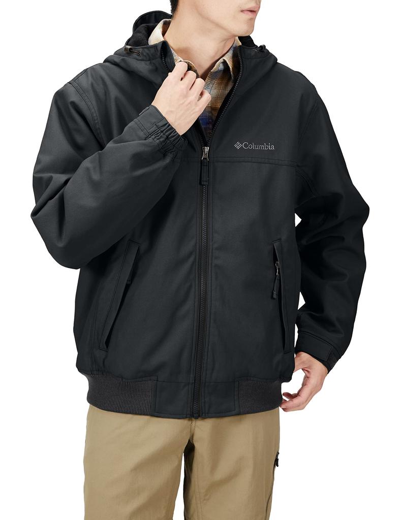 Columbia Loma Vista Hoodie XM4292 Large Black Blouson Men's