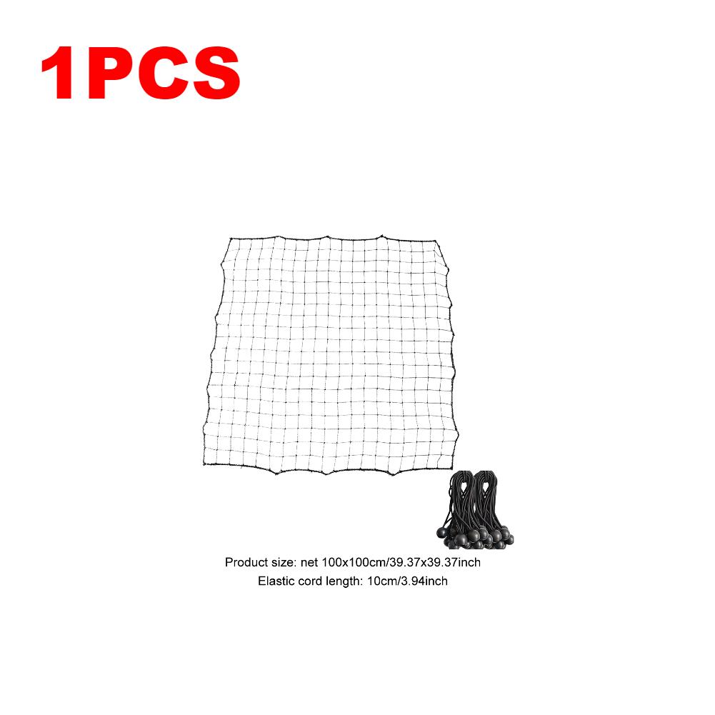 1/2PC Soccer Rebounder Net Bounce Back Nets With 20 Elastic Rope Target Goal Rebound Net No Frame Kickback Football Practice Net