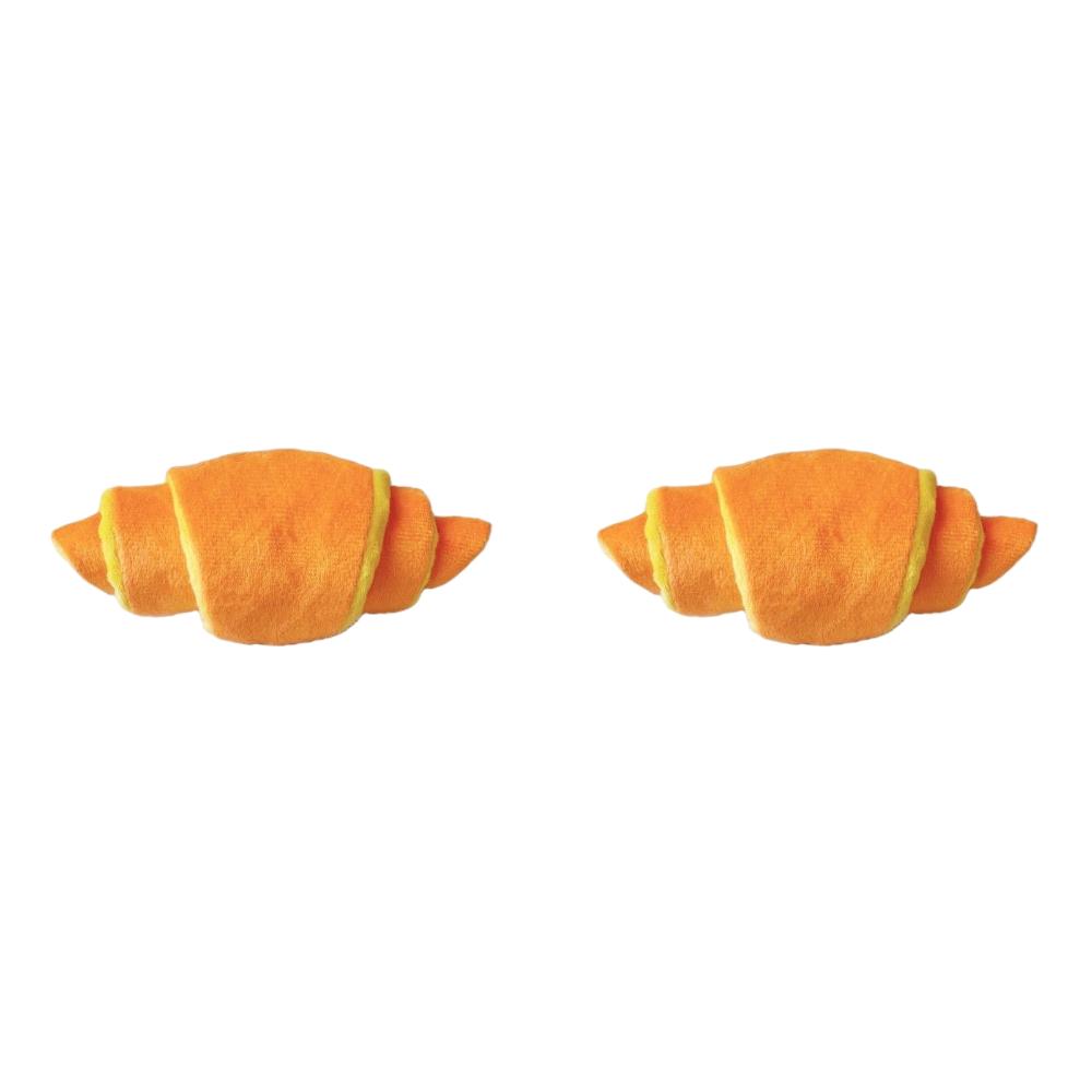 1Pcs Croissant Shaped Dog Snuffle Toy for Pet Dogs Hidden Food, Sniffing Gnawing and Grinding Teeth Chew Toys Puppy Enrichment