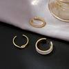 3 Peças Anel de Dedo Moda Feminina Personalidade Tendência Ajustável Anéis Abertos Decorações de Combinação Diária Ouro Tamanho Único