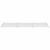 Door Canopy Gray and Transparent 358.5 X 90 Cm Polycarbonate