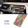 NEW 1/10PCS Car Vent Diamond Decorative Strip Fashion Luxury Car Air Conditioning Decoration Stripe Grille Sticker Accessories