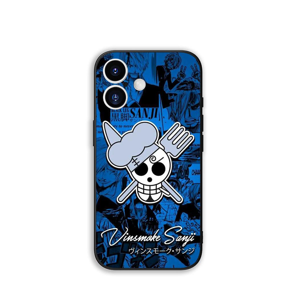 Phone Cover Comics Luffy Sanji One Piece Casing for Apple iPhone 17 16 11 Pro XS Max XR 6 7 8 Plus + 16E SE 2020 Air 5 8+ Case