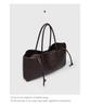Za 2025 Women's High-End Woven Tote Bag: Fashionable Large-Capacity Handbag & Shoulder Shopping Bag