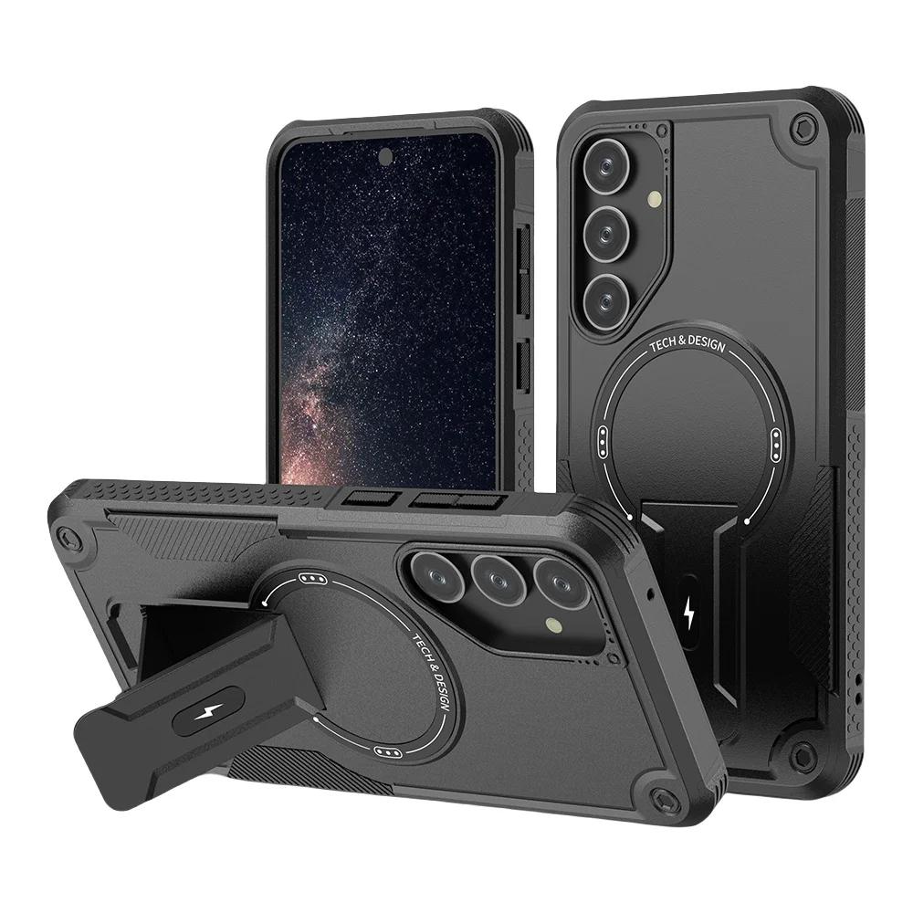 Shockproof Anti-Fall Heavy Duty Case for Samsung Galaxy A17 A56 5G A16 A55 A26 A36 A54 A35 A15 A14 S25 FE Ultra Edge S24 Plus