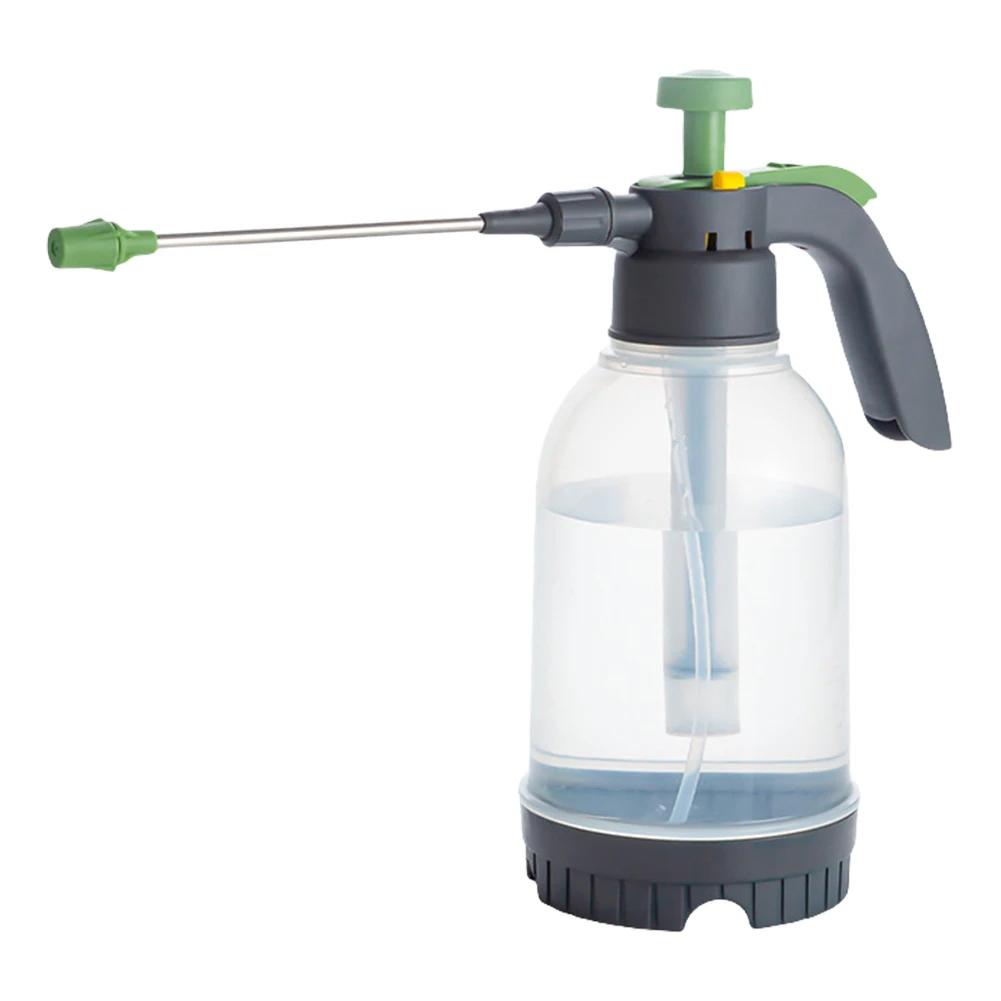 2L Hausgarten Luftdruck Sprühflasche Kanister Sprinkler Manuelle Luftpumpe Garten Desinfektion Wassersprüher zum Gießen von Blumen