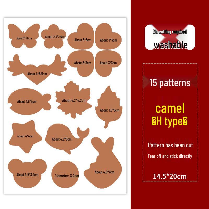 16-Color Self-Adhesive Seamless Repair Patch for Clothes and Jackets