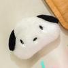 Adorable Plush Bear & Rabbit Brooch Keychain for Kids & Women - Cute Bag or Pin Accessory