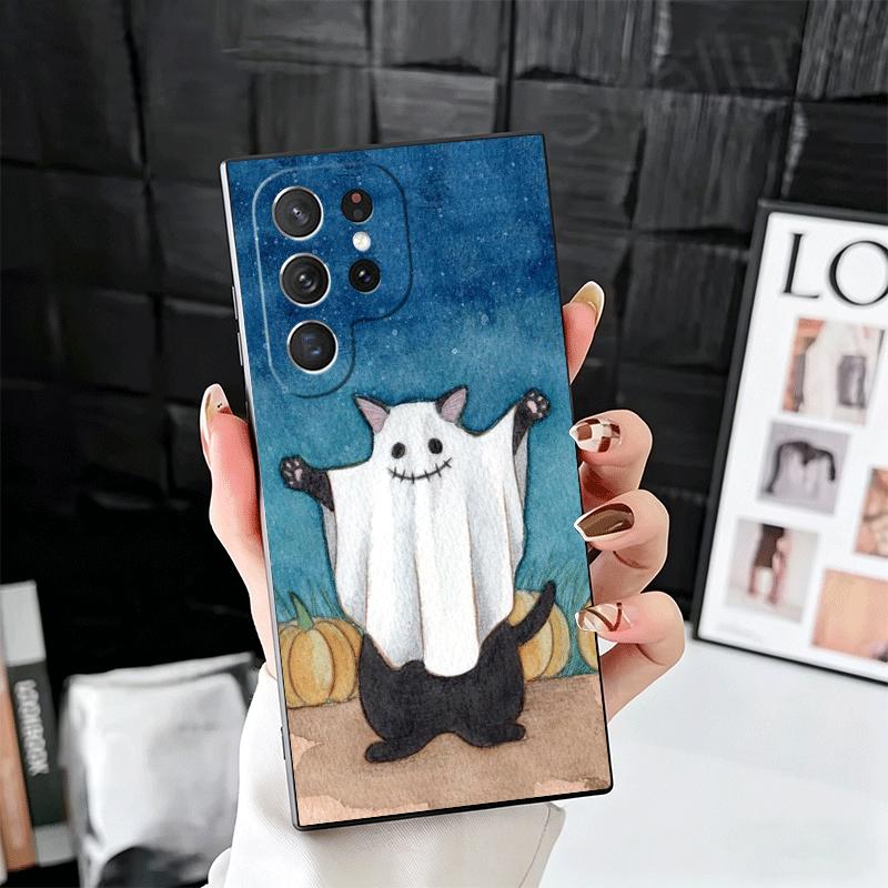

Funny Cats Fashion Style Soft Phone Case for Samsung Galaxy S26 S25 Edge S24 Ultra S23 Plus S22 S21 FE S20 Black Cover Back Shel Samsung S24 Plus