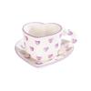 Middle East Style Coffee Tea Cup Creative Heart Cup Ceramics Milk Cups Porcelain Coffee Cups Wholesale Tableware Cups Gift
