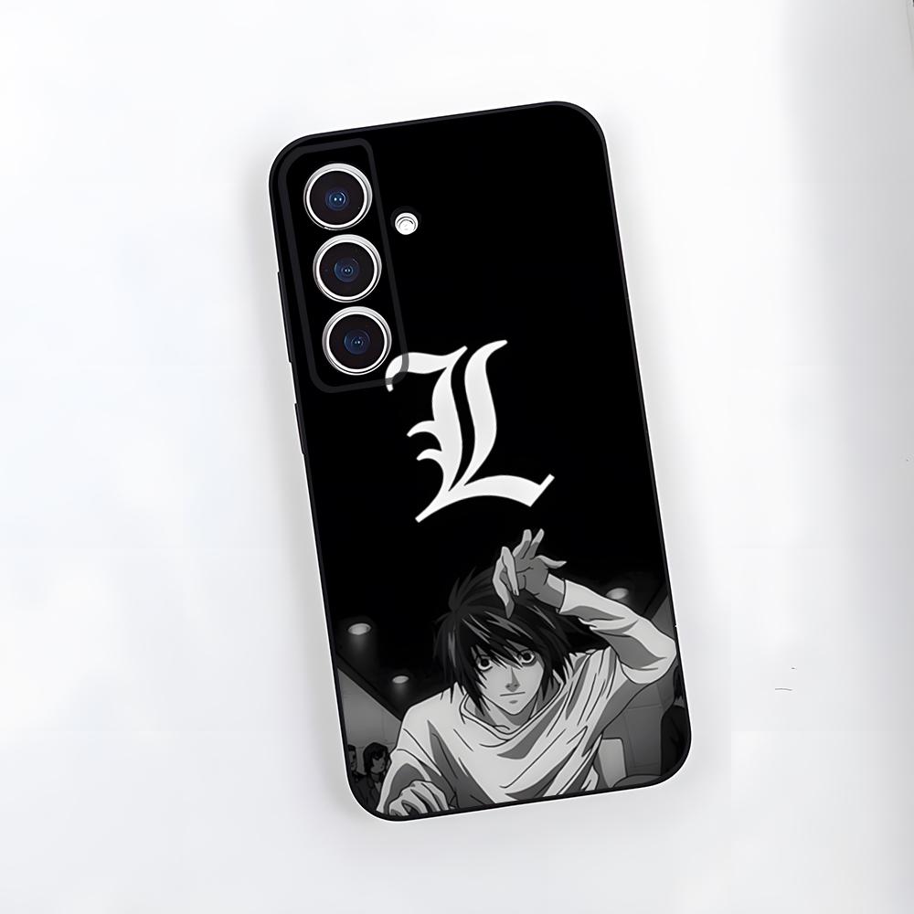 D-Death Note Phone Case For Samsung S25 Plus S20 S20 Plus S22 Ultra S23 FE S21 Plus S21 Ultra Soft Cover