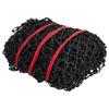 Round Bale Hay Net, 1.5 X 1.5 X 1.5 M, 44.45 X 44.45 Mm Holes, PE Material, Reinforced Knotted Design, with Zip Ties, Needle Shuttle, and Repair