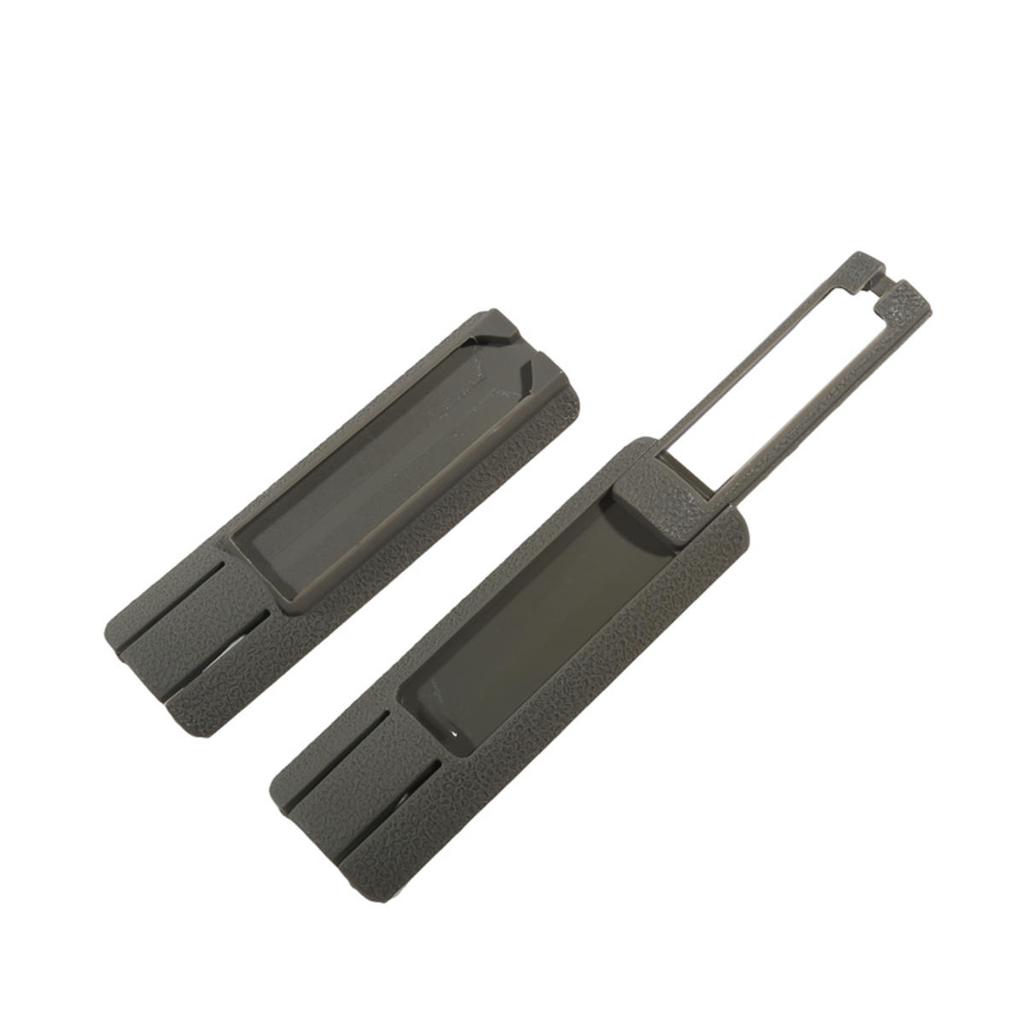 2pcs Practical Flashlight Mouse Tail Switch Card Slot Guide Rail Portable Scar Pocket Panel Remote Switch Pads