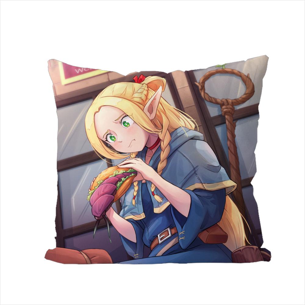 Anime Marcille Donato Kuddfodral För Bil Soffa Dekorativt Hem Dubbelsidig Tryck Plysch Kvadratisk Kudde Överkast Kuddfodral