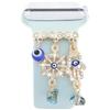 Fashion Strap Decorative Ring for Apple Watch Creative Metal Tassel Charms Watch Band Ornament for iwatch Silicone Strap Jewelry