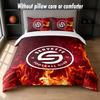 Servette FC Design Bed Bedding Set 1 Duvet Cover + 2 Pillowcases Soft Breathable Household Bed Linens