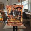 1PC Tombstone Movie Print Flannel Blanket, High quality Comfortable for All Seasons, Home Decor, Warmth and Comfort, Perfect for Christmas Gifts225