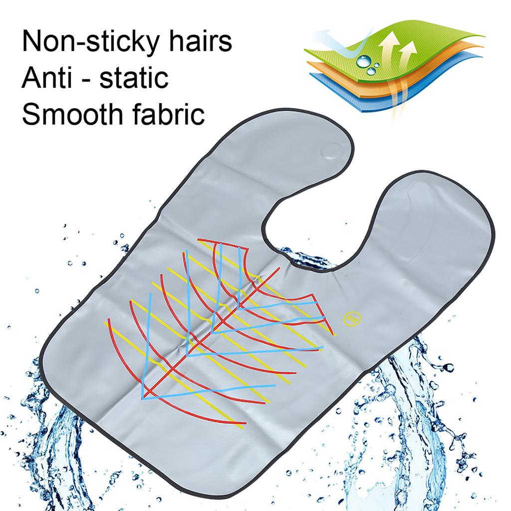 Adult Waterproof Hairdressing Shawl Barber Shop Hair Salon Hairdressing Shawl Cape WrapShort Style
