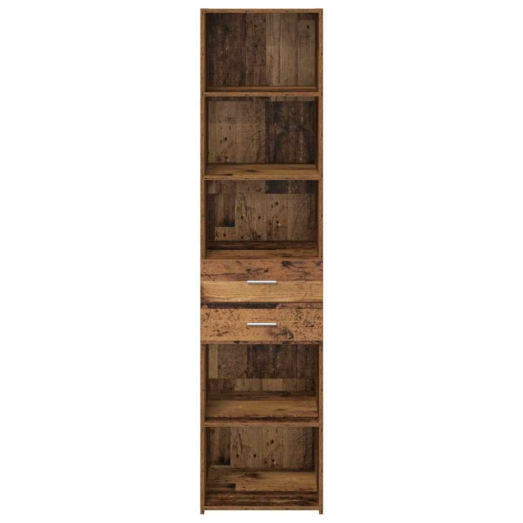 Highboard Reclaimed Wood 45 x 42.5 x 185 cm Particleboard