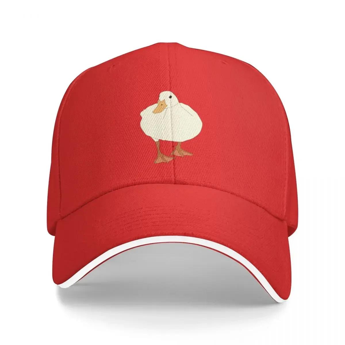 Standing White Duck Baseball Cap Trucker Cap Military Tactical Cap For Unisex Womens