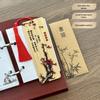 Chinese Style Bookmark: Creative Nan Bamboo with Plum, Orchid, Bamboo, Chrysanthemum Tassel – Inspirational Gift for Teachers