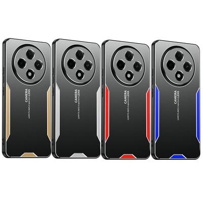 Aluminum Alloy Metal Hard Case for Xiaomi Redmi 14C 4G 14R 13C 12C 14 C Matte Silicone Shockproof Full Camera Protection Cover for Redmi A3 K70 Ultra