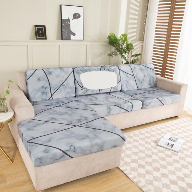 

1/2/3/4 подушка для сиденья, чехлы для дивана, чехлы для сидений, противоскользящая защита для мебели, замена отдельных подушек 45X45cm pillowcase