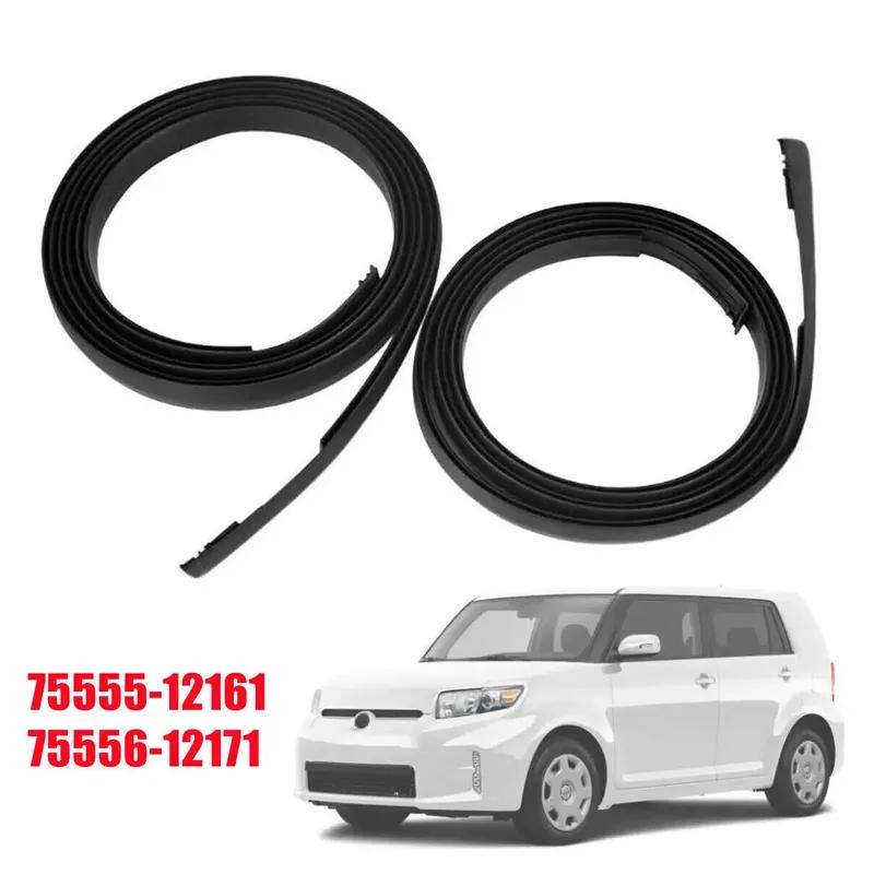 75555-12161 75556-12171 For SCION XB 2008 2009 2010-2015 Hatchback Car Roof Rubber Drip Side Finish Moulding Seal Strips Trim