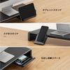 Klearlook Desktop Monitor Width 50kg Weight Black Stand, Foldable, Three-Stage Adjustment, Capacity,