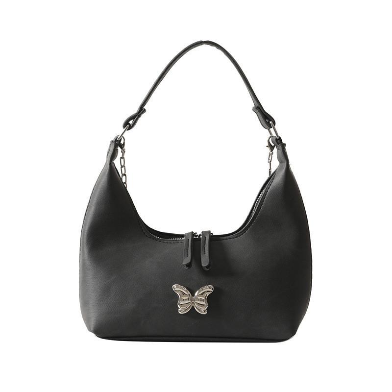 

Trendy Butterfly Shoulder Bag For Women With Chic Street Style In Multiple Colors чорний