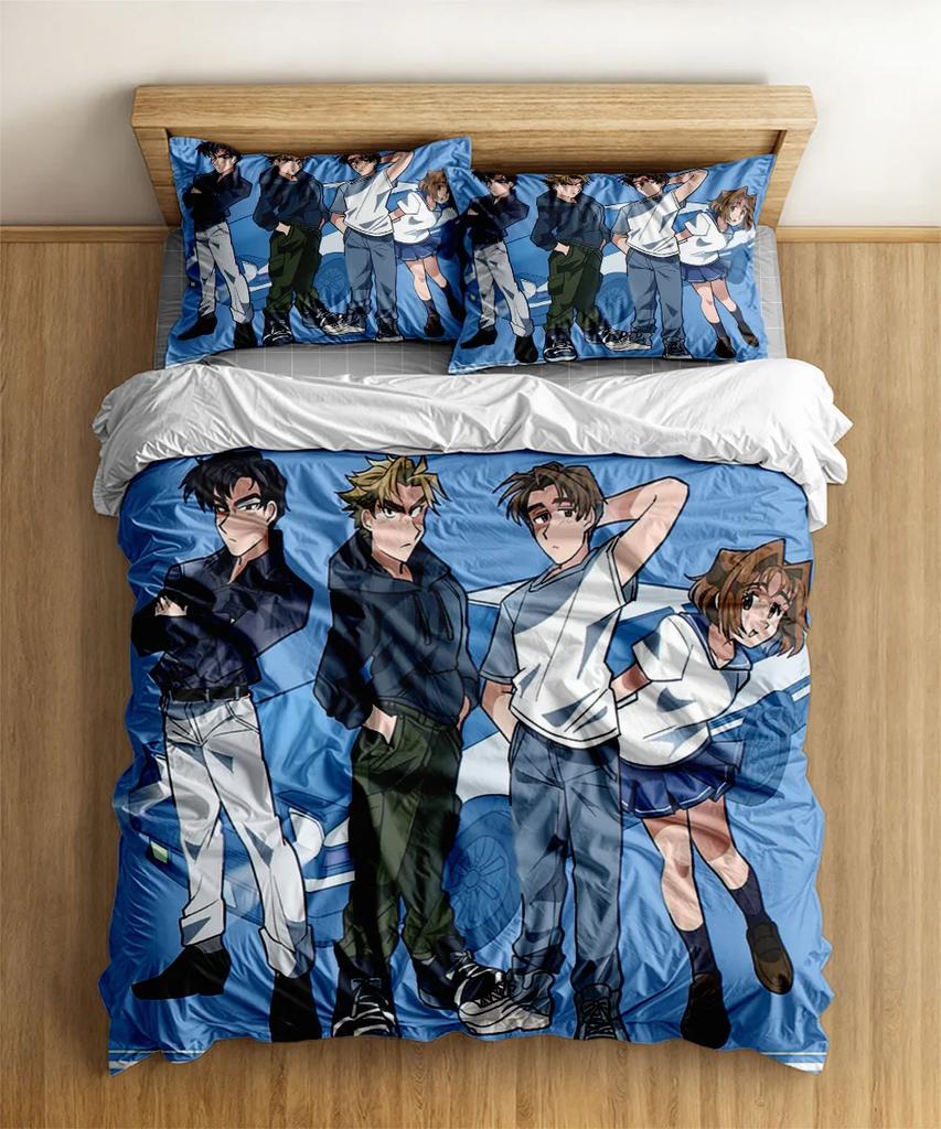 1980S Wicked City Duvet Cover Set Without Sheet King Queen Double Full Twin Single Size Bed Linen Set