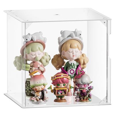 VINAEMO Figure Acrylic UV Collection Magnetic Front DIY Easy Stain Acrylic Ideal for Displaying Gundam and Plush Toys W X 24cm D X 24cm Case, Case,