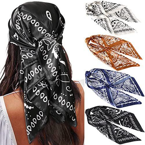 Silk Square Scarves 90 Square Scarves Headscarves Printed Silk Scarves Spot Single Price