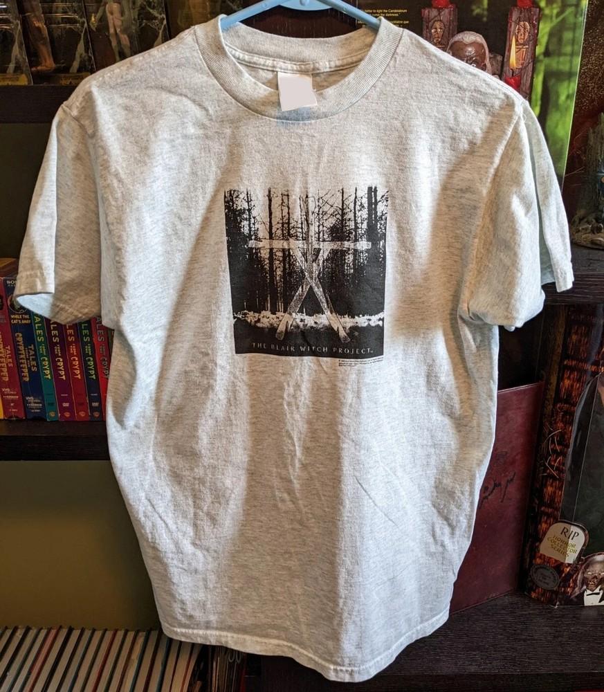 The Blair Witch Project Horror Movie Promo T-shirt Tee Size S-5XL Reprint Unisex T-Shirt XXL