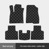 Car Floor Mats for Emgrand Models: GL, Xingrui, Bo Pro, Rui, Bin Yue, Vision X6, X3, Emgrand GS - Plaid Carpet Design