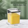 Dopamine Snacks Transparent Storage Jar for Candy, Grains, Tea, Candied Peel, Sugar, and Coffee Beans