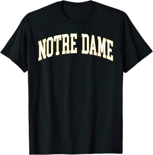 Retro Notre Dame Vintage Landmark France Cathedral Graphic TShirt S