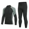 Tuta da Subacquea a Spacco Transfrontaliero 3mm Manica Lunga Protezione Solare Abbigliamento per Nuoto e Immersioni Calda Anti-Freddo Muta da Surf