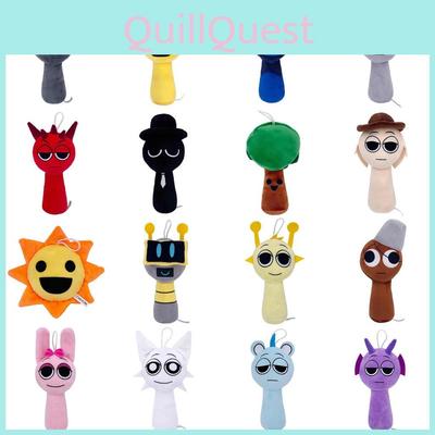 Incredibox Plush Sprunki Toy Cartoon Stuffed Doll Game Peripherals Decoration