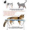 Pet Grooming Rack Pet Bath Stand Mesh Bathing Station Foldable Metal Structure With Surface & Strap For Pet Washing Maintenance