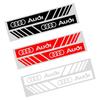 2pcs Emblems Car Stripe Racing Strips Rear View Mirror 3D Stickers For wszj8 B8 B7 B5 B6 B9 8P A1 A3 A4 A5 A7 A8 Q3 Q5 Q7 Q2