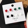 Available: New Luxurious Titanium Steel Four-Leaf Clover Earrings - Exquisite, High-End, Niche Design Jewelry.