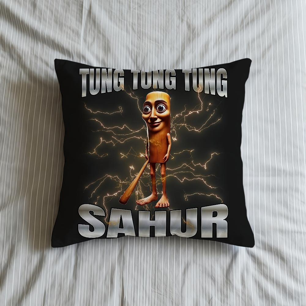 Creative Cushion Cover Soft Case Animal Brainrot Sofa ITALlAN Living Room Home Comfortable Office Decor Protective Pillow Covers