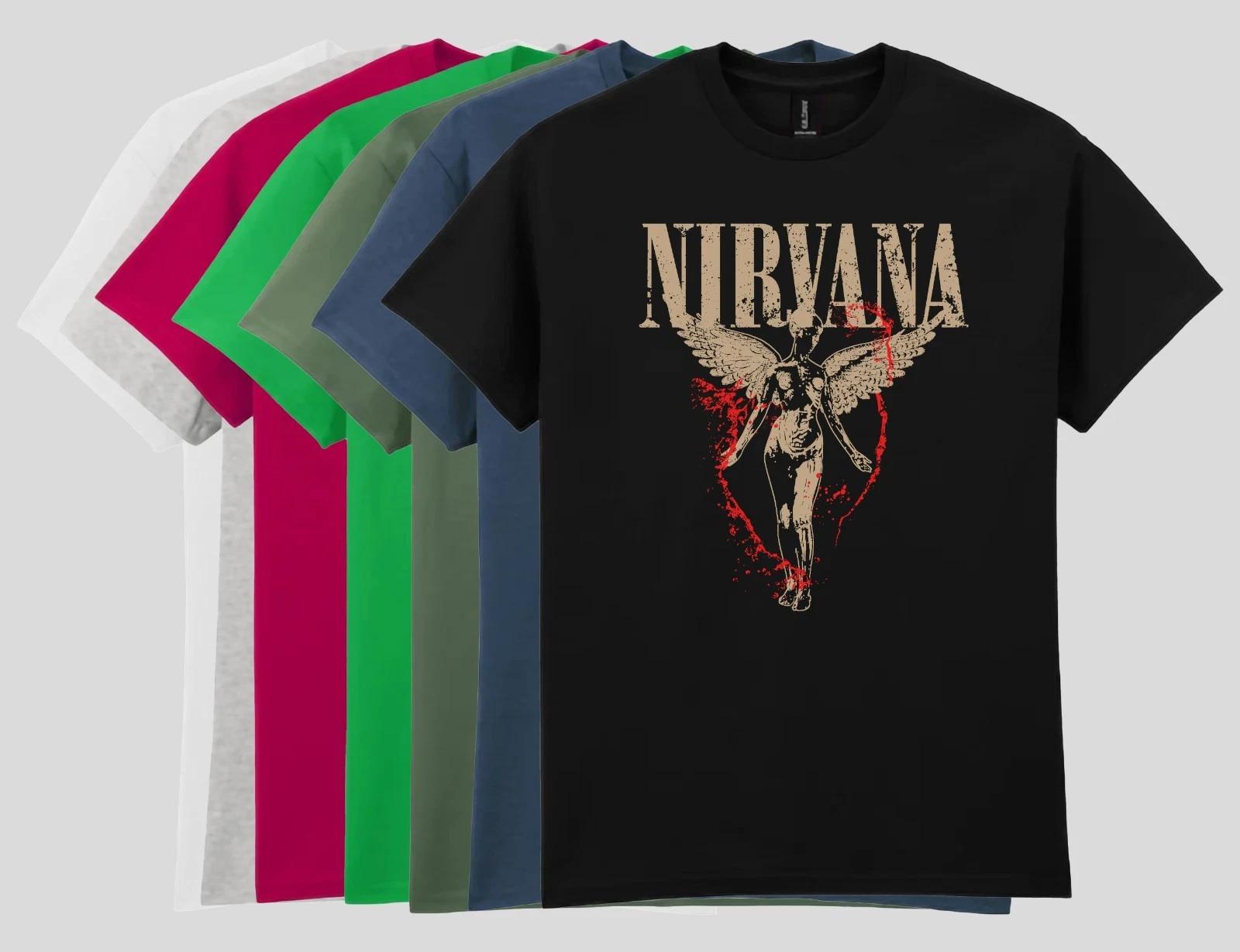 Nirvana In Utero T-Shirt - Gildan ultra cotton - Grunge Alternative music Tee 3XL