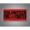Personalized Firefighter Metal Tin Sign Car Decor Classic Design