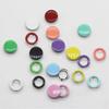 Pinze a pressione a cinque griffe cave da 9,5 mm e solide da 10 mm per abbigliamento per bambini