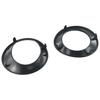 Pair Fog Light Lamp Cover Trim Primed For X3 E83 LCI 2007-2010 51113423789